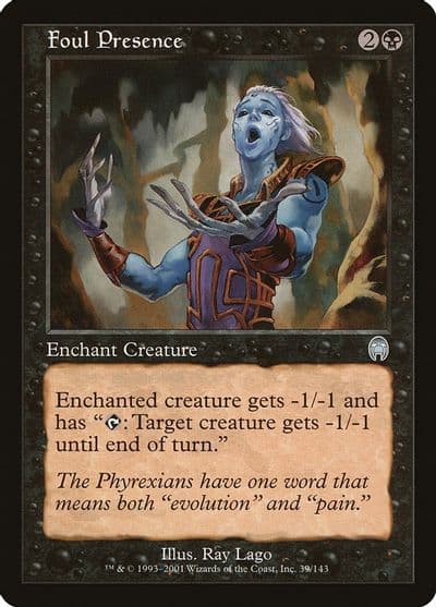Foul Presence Apocalypse Magic card