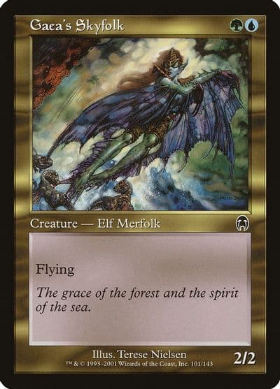 Gaeas Skyfolk Apocalypse Magic card