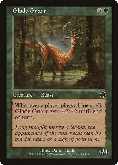 Glade Gnarr Apocalypse Magic card