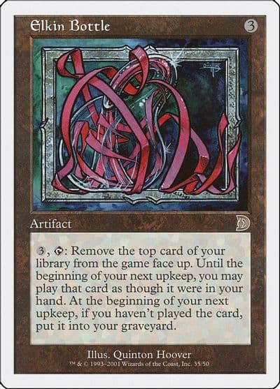 Elkin Bottle Deckmasters Garfield vs Finkel Magic card