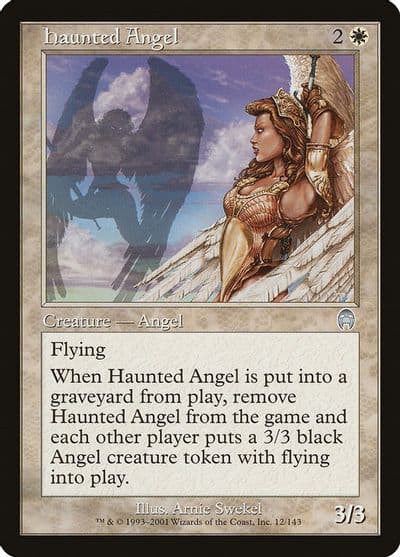 Haunted Angel Apocalypse Magic card