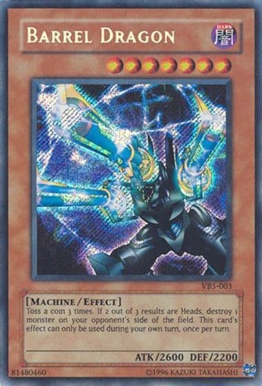 Barrel Dragon The Valuable Book Volume 5 Yu-Gi-Oh! card