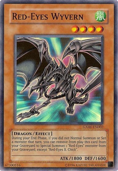 Red Eyes Wyvern Yu-Gi-Oh! GX Tag Force Promotional Cards Yu-Gi-Oh! card