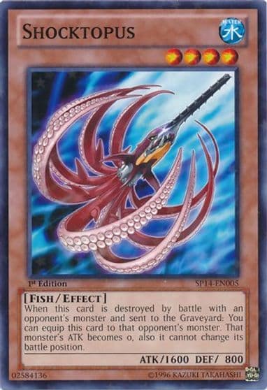 Shocktopus Starfoil Star Pack 2014 Yu-Gi-Oh! card