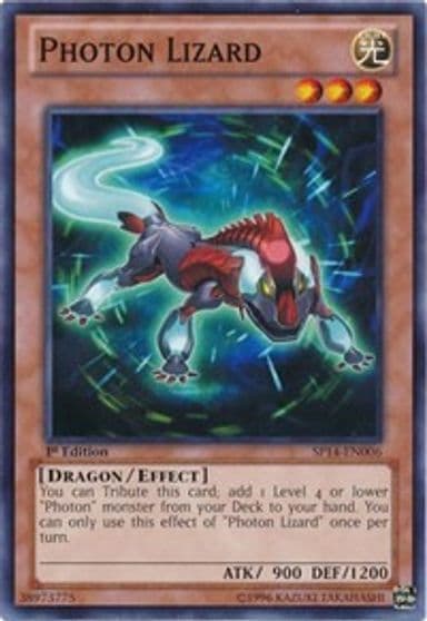 Photon Lizard Star Pack 2014 Yu-Gi-Oh! card