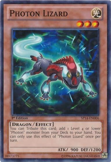 Photon Lizard Starfoil Star Pack 2014 Yu-Gi-Oh! card
