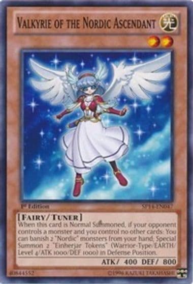 Valkyrie of the Nordic Ascendant Star Pack 2014 Yu-Gi-Oh! card
