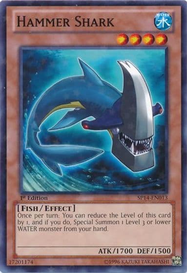 Hammer Shark Starfoil Star Pack 2014 Yu-Gi-Oh! card