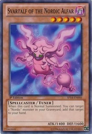 Svartalf of the Nordic Alfar Star Pack 2014 Yu-Gi-Oh! card