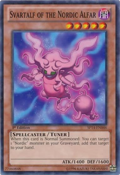 Svartalf of the Nordic Alfar Starfoil Star Pack 2014 Yu-Gi-Oh! card