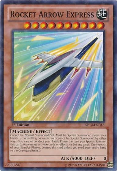 Rocket Arrow Express Starfoil Star Pack 2014 Yu-Gi-Oh! card
