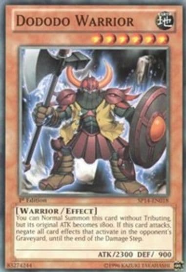 Dododo Warrior Star Pack 2014 Yu-Gi-Oh! card