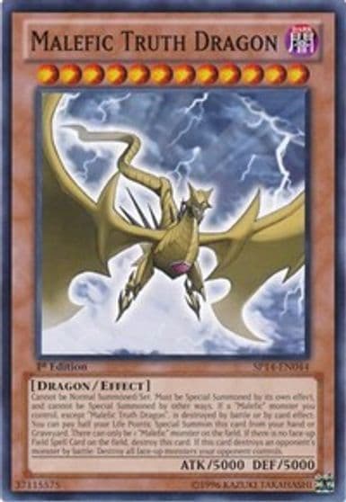 Malefic Truth Dragon Star Pack 2014 Yu-Gi-Oh! card