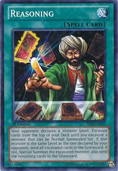 Reasoning Starfoil Star Pack 2014 Yu-Gi-Oh! card