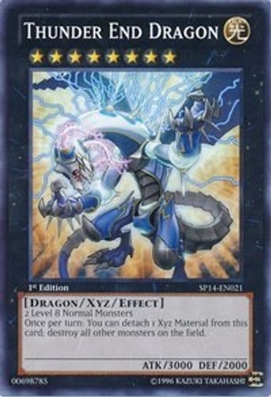 Thunder End Dragon Star Pack 2014 Yu-Gi-Oh! card
