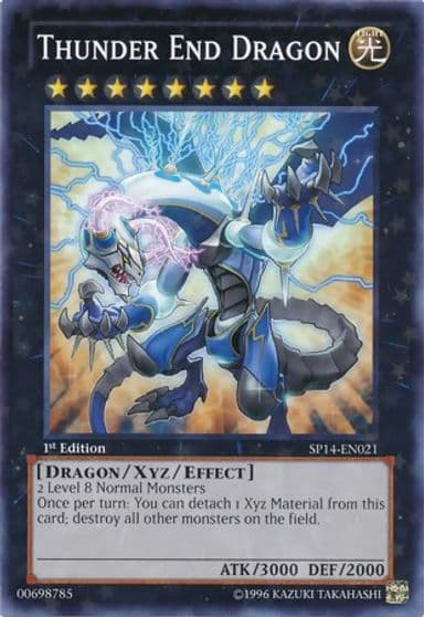 Thunder End Dragon Starfoil Star Pack 2014 Yu-Gi-Oh! card