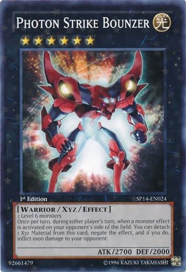 Photon Strike Bounzer Starfoil Star Pack 2014 Yu-Gi-Oh! card