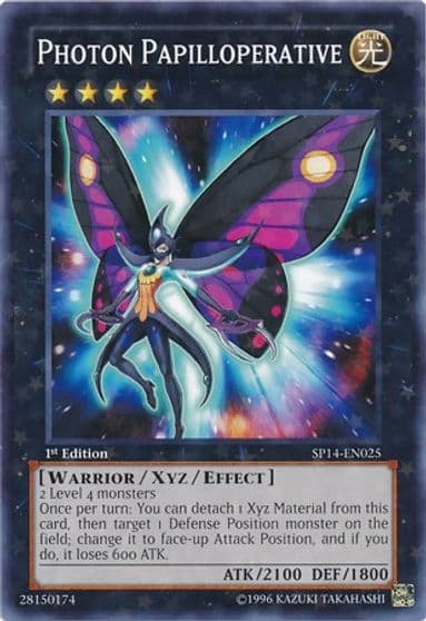 Photon Papilloperative Starfoil Star Pack 2014 Yu-Gi-Oh! card