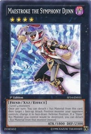 Maestroke the Symphony Djinn Star Pack 2014 Yu-Gi-Oh! card