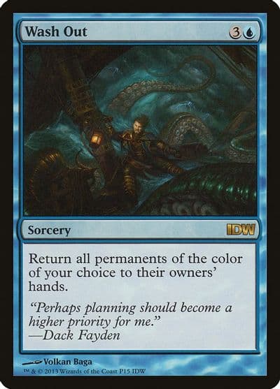 Wash Out IDW Comics 2014 Media Promos Magic card