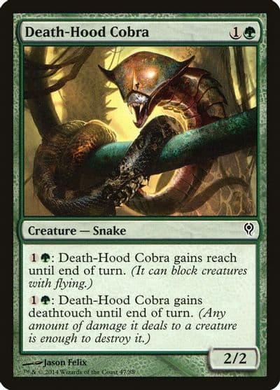 Death Hood Cobra Duel Decks: Jace vs. Vraska Magic card