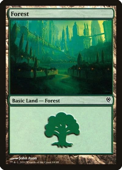 Forest 84 Duel Decks: Jace vs. Vraska Magic card