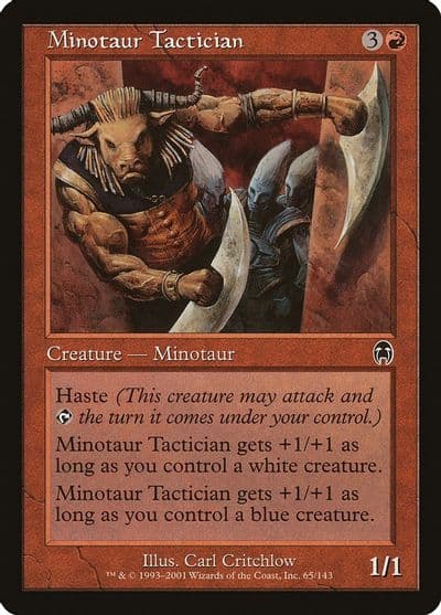 Minotaur Tactician Apocalypse Magic card