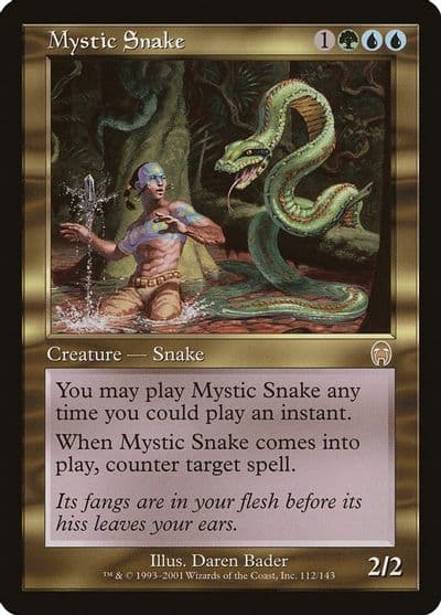 Mystic Snake Apocalypse Magic card