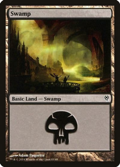Swamp 81 Duel Decks: Jace vs. Vraska Magic card