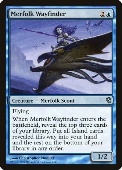 Merfolk Wayfinder Duel Decks: Jace vs. Vraska Magic card