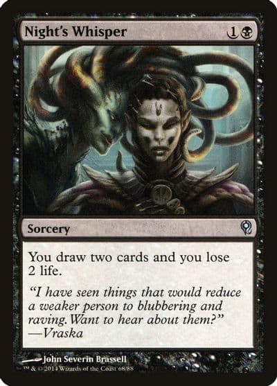 Nights Whisper Duel Decks: Jace vs. Vraska Magic card
