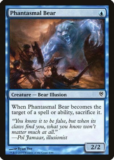 Phantasmal Bear Duel Decks: Jace vs. Vraska Magic card
