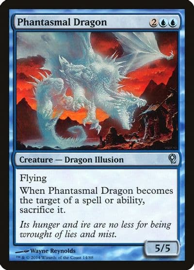 Phantasmal Dragon Duel Decks: Jace vs. Vraska Magic card