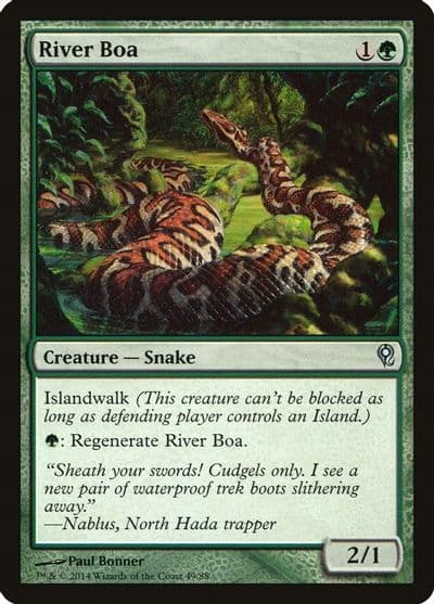 River Boa Duel Decks: Jace vs. Vraska Magic card