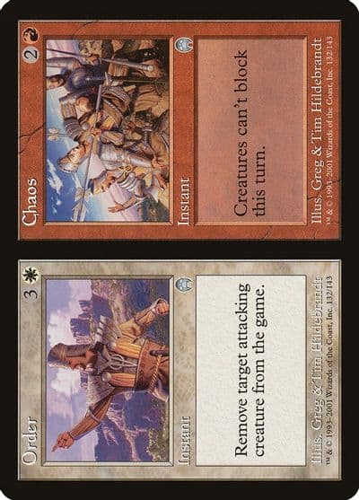 Order Chaos Apocalypse Magic card