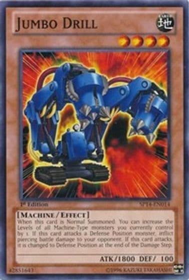 Jumbo Drill Star Pack 2014 Yu-Gi-Oh! card