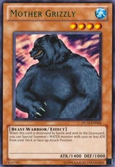 Mother Grizzly Green Duelist League Promo Yu-Gi-Oh! card
