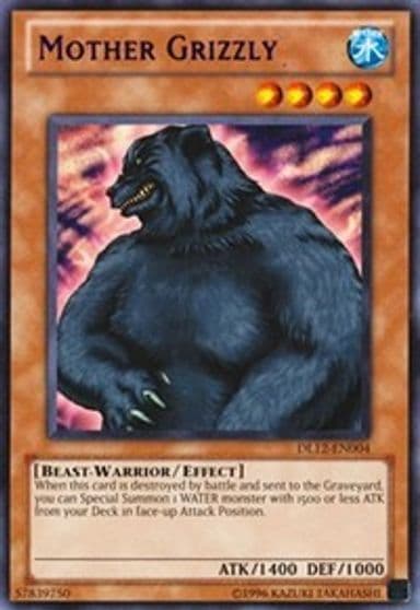 Mother Grizzly Purple Duelist League Promo Yu-Gi-Oh! card