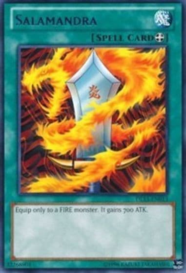 Salamandra Green Duelist League Promo Yu-Gi-Oh! card