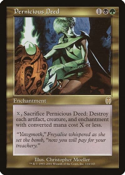 Pernicious Deed Apocalypse Magic card
