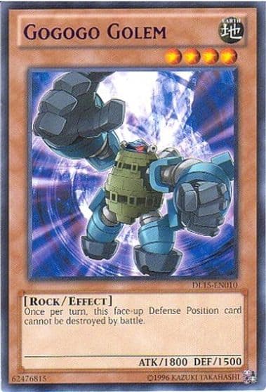 Gogogo Golem Purple Duelist League Promo Yu-Gi-Oh! card
