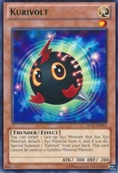 Kurivolt Green Duelist League Promo Yu-Gi-Oh! card