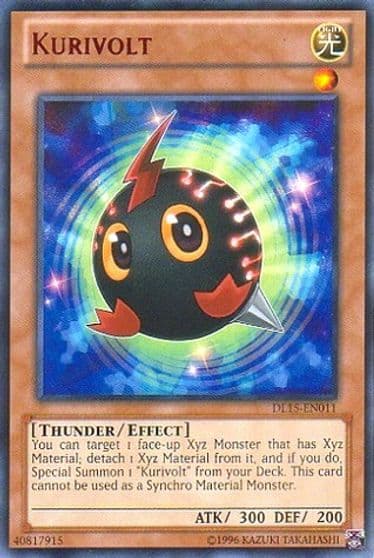 Kurivolt Red Duelist League Promo Yu-Gi-Oh! card
