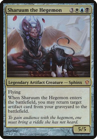 Sharuum the Hegemon Commander 2013 Oversize Cards Magic card