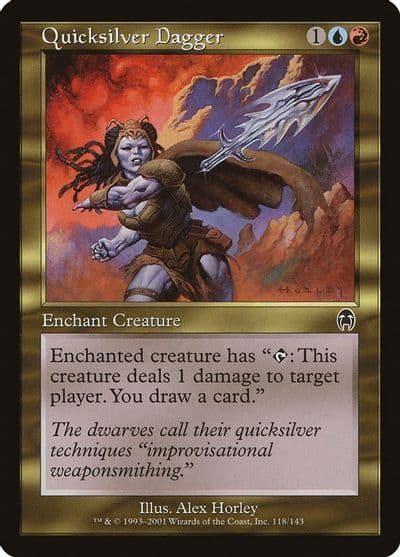 Quicksilver Dagger Apocalypse Magic card