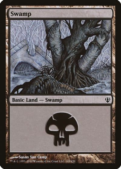 Swamp 143 Archenemy Magic card