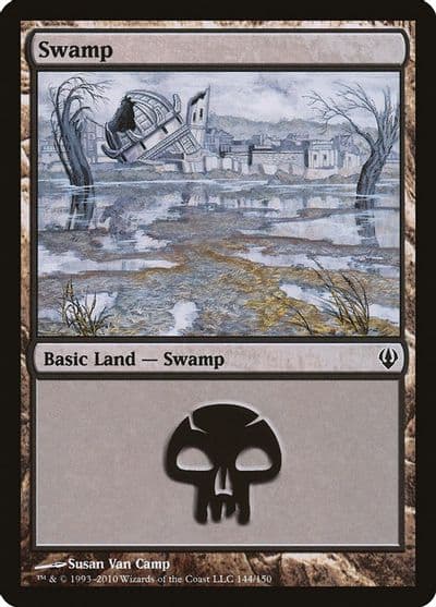 Swamp 144 Archenemy Magic card