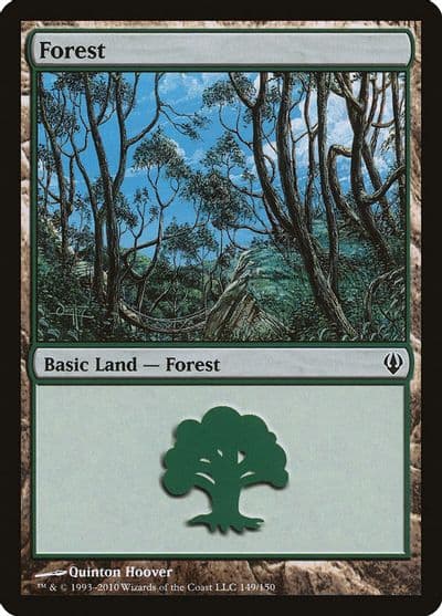 Forest 149 Archenemy Magic card