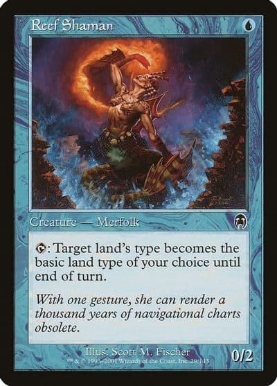 Reef Shaman Apocalypse Magic card