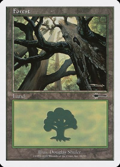 Forest 88 Beatdown Box Set Magic card